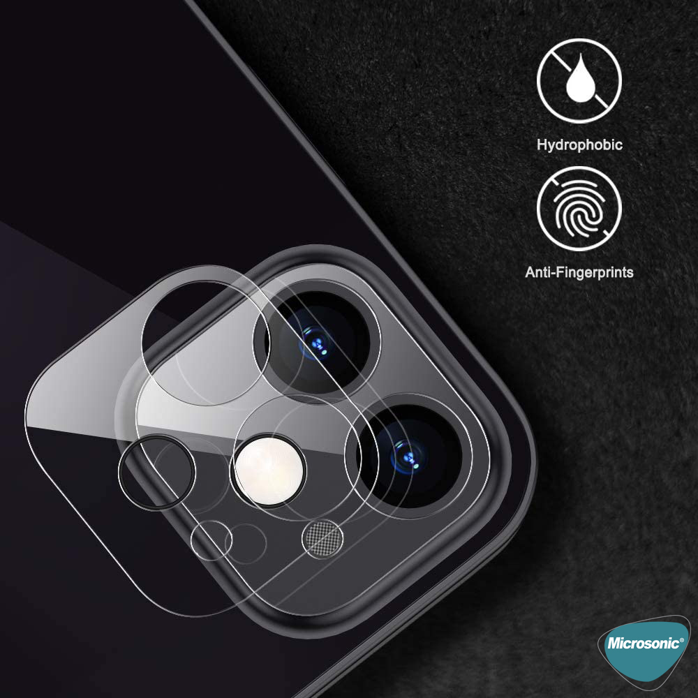 Microsonic Apple iPhone 12 Mini Kamera Lens Koruma Camı / Kılıf Marketim