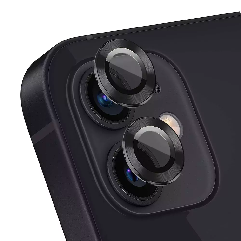Microsonic Apple iPhone 12 Mini Tekli Kamera Lens Koruma Camı Siyah ...
