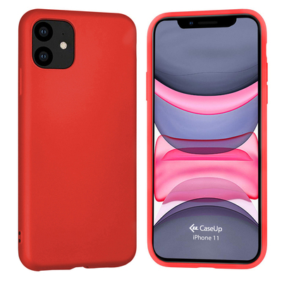 CaseUp Apple iPhone 11 Kılıf Matte Surface Kırmızı