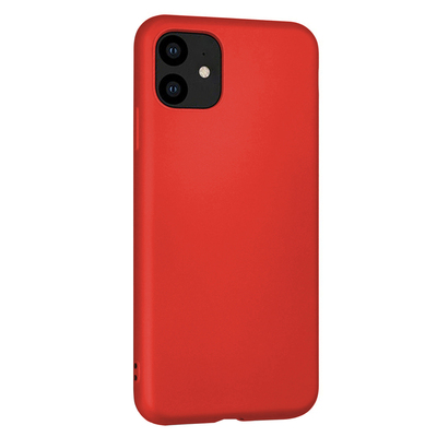 CaseUp Apple iPhone 11 Kılıf Matte Surface Kırmızı