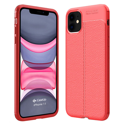 CaseUp Apple iPhone 11 Kılıf Niss Silikon Kırmızı