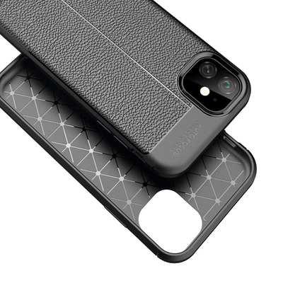 CaseUp Apple iPhone 11 Kılıf Niss Silikon Siyah