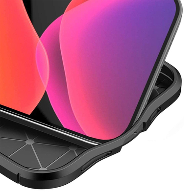 CaseUp Apple iPhone 12 Pro Kılıf Niss Silikon Siyah
