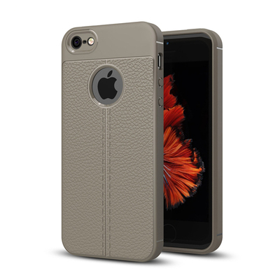 CaseUp Apple iPhone 5 / 5S Kılıf Niss Silikon Gri