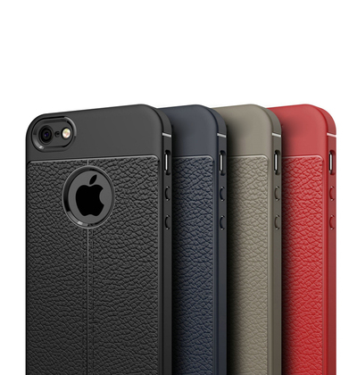CaseUp Apple iPhone 5 / 5S Kılıf Niss Silikon Gri