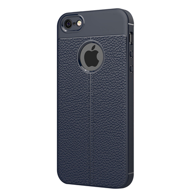 CaseUp Apple iPhone 5 / 5S Kılıf Niss Silikon Lacivert