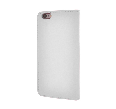 CaseUp Apple iPhone 6 Plus Cüzdanlı Suni Deri Kılıf Beyaz