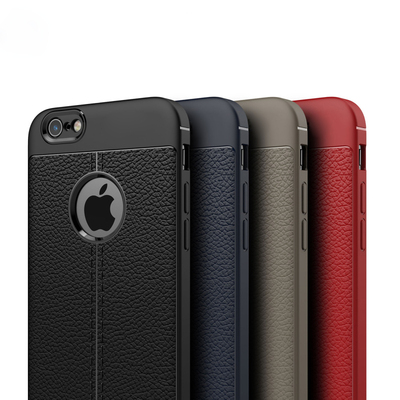 CaseUp Apple iPhone 6 Plus Kılıf Niss Silikon Siyah