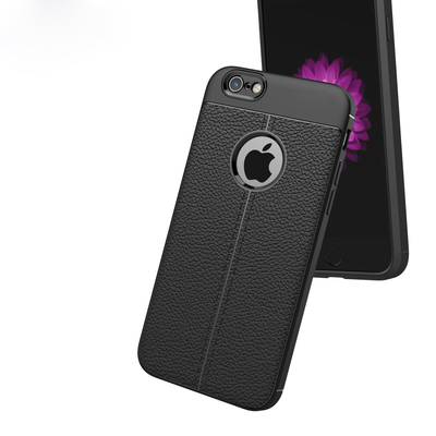 CaseUp Apple iPhone 6 Plus Kılıf Niss Silikon Siyah
