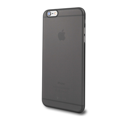 CaseUp Apple iPhone 6 Plus Kılıf Transparent Soft Siyah