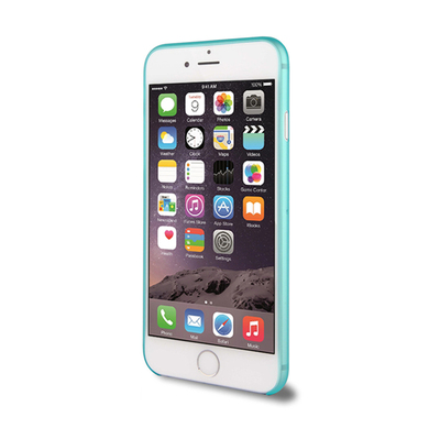 CaseUp Apple iPhone 6 Kılıf Transparent Soft Mavi