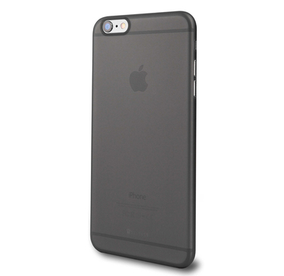 CaseUp Apple iPhone 6S Plus Kılıf Transparent Soft Siyah