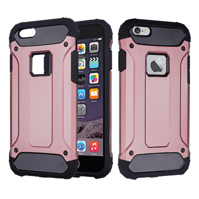 CaseUp Apple iPhone 6S Plus Kılıf Tank Rose Gold