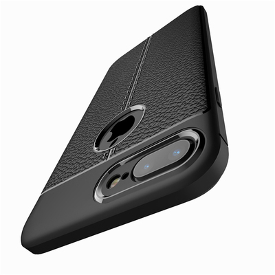 CaseUp Apple iPhone 8 Plus Kılıf Niss Silikon Kırmızı
