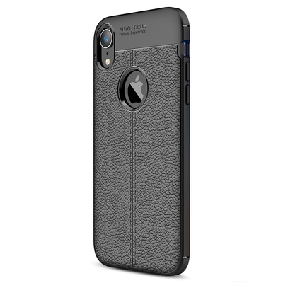 CaseUp Apple iPhone XR Kılıf Niss Silikon Siyah