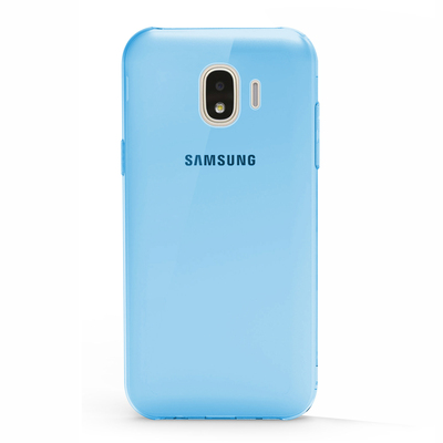 Caseup Samsung Grand Prime Pro Kılıf Transparent Soft Mavi