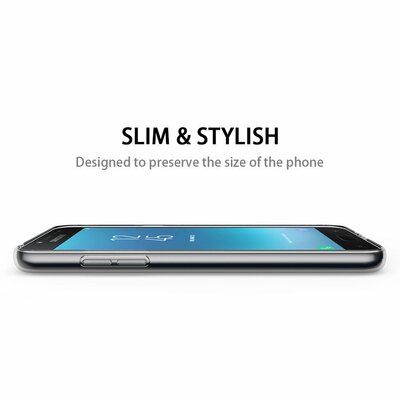 Caseup Samsung Grand Prime Pro Kılıf Transparent Soft Pembe