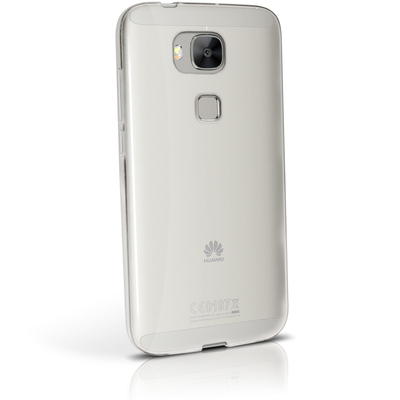 Caseup Huawei Ascend G8 Kılıf Transparent Soft Beyaz