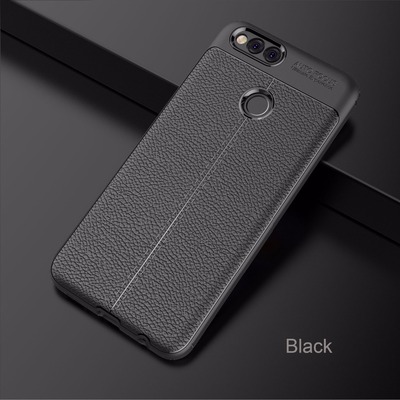 CaseUp Huawei Honor 7X Kılıf Niss Silikon Siyah