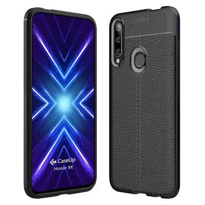 CaseUp Huawei Honor 9X Kılıf Niss Silikon Siyah