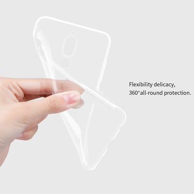 Caseup Huawei Mate 10 Lite Kılıf Transparent Soft Beyaz