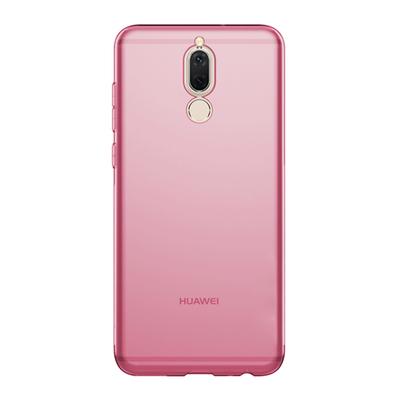 Caseup Huawei Mate 10 Lite Kılıf Transparent Soft Pembe