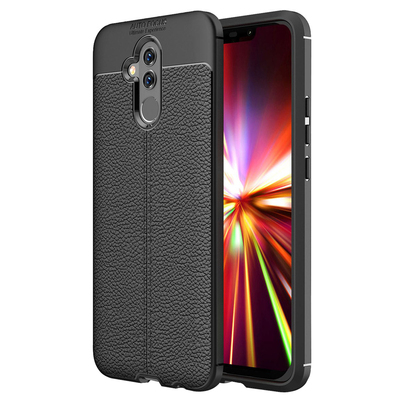 CaseUp Huawei Mate 20 Lite Kılıf Niss Silikon Siyah