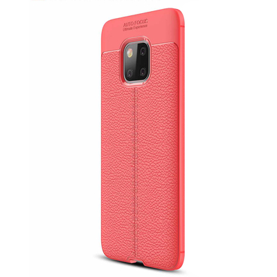 CaseUp Huawei Mate 20 Pro Kılıf Niss Silikon Kırmızı