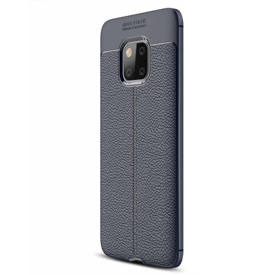 CaseUp Huawei Mate 20 Pro Kılıf Niss Silikon Lacivert