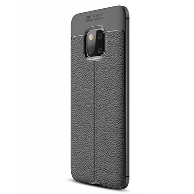 CaseUp Huawei Mate 20 Pro Kılıf Niss Silikon Siyah