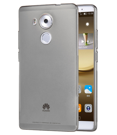Caseup Huawei Mate 8 Kılıf Transparent Soft Siyah