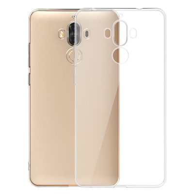 Caseup Huawei Mate 9 Kılıf Transparent Soft Beyaz