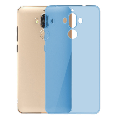 Caseup Huawei Mate 9 Kılıf Transparent Soft Mavi