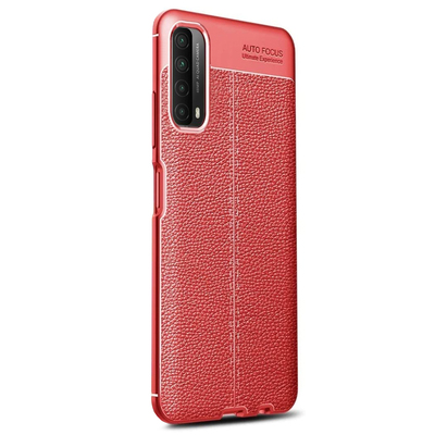 CaseUp Huawei P Smart 2021 Kılıf Niss Silikon Kırmızı