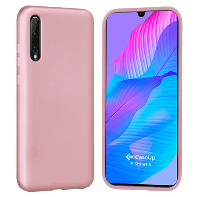 CaseUp Huawei P Smart S Kılıf Matte Surface Rose Gold