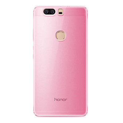 Caseup Huawei P10 Lite Kılıf Transparent Soft Pembe