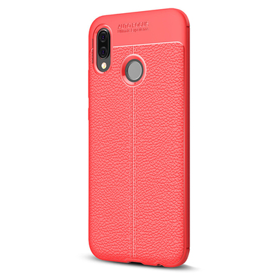 CaseUp Huawei P20 Lite Kılıf Niss Silikon Kırmızı