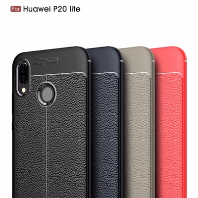 CaseUp Huawei P20 Lite Kılıf Niss Silikon Kırmızı