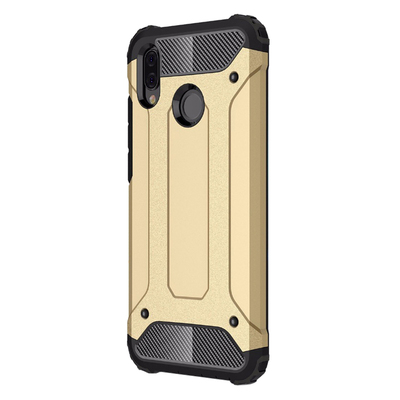 CaseUp Huawei P20 Lite Kılıf Tank Gold