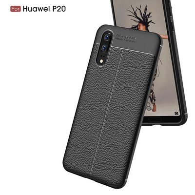 CaseUp Huawei P20 Kılıf Niss Silikon Siyah