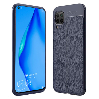 CaseUp Huawei P40 Lite Kılıf Niss Silikon Lacivert