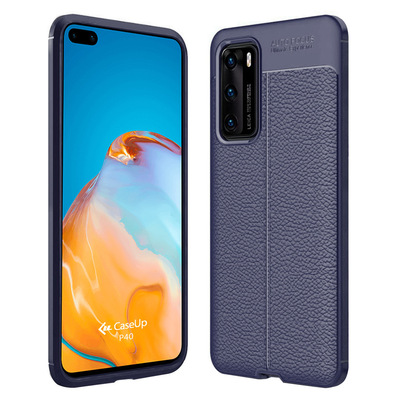 CaseUp Huawei P40 Kılıf Niss Silikon Lacivert