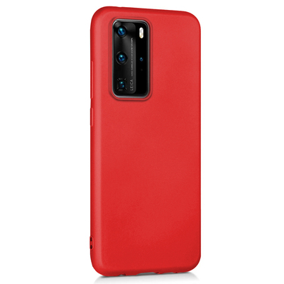 CaseUp Huawei P40 Pro Kılıf Matte Surface Kırmızı