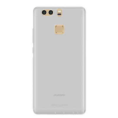 Caseup Huawei P9 Kılıf Transparent Soft Beyaz
