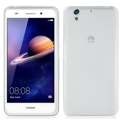 Caseup Huawei Y6 2 Kılıf Transparent Soft Beyaz