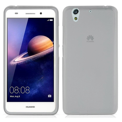 Caseup Huawei Y6 2 Kılıf Transparent Soft Siyah