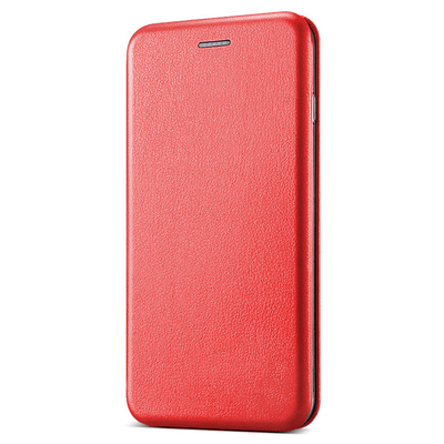 CaseUp Huawei Y6 2018 Kılıf Manyetik Stantlı Flip Cover Kırmızı