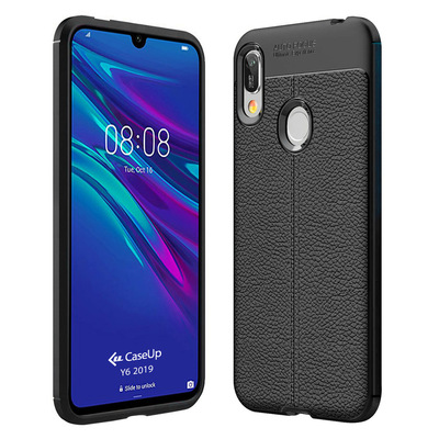 CaseUp Huawei Y6 2019 Kılıf Niss Silikon Siyah