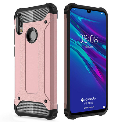 CaseUp Huawei Y6 2019 Kılıf Tank Rose Gold