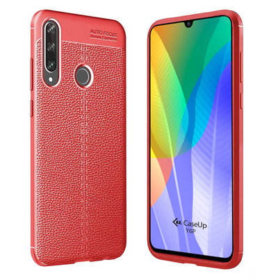 CaseUp Huawei Y6P Kılıf Niss Silikon Kırmızı